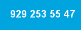 929 253 55 47 929 253 55 47